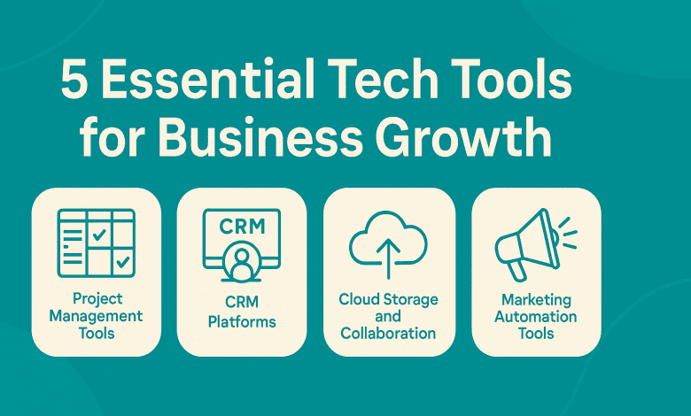 Essential Tech Tools for Business Growth