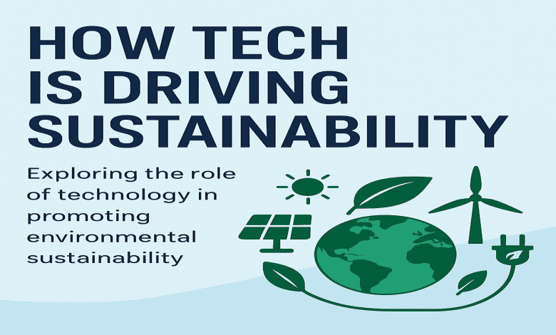 How tech is driving sustainability