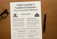 Online learning vs traditional education pros and cons